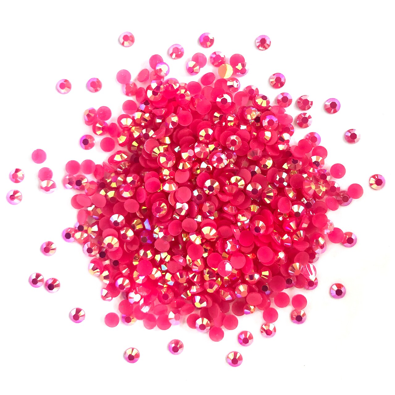 Buttons Galore Jewelz Rhinestones Craft Embellishments Assorted Colors Approx. 1600 Pieces